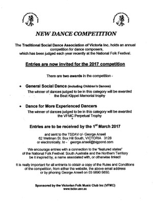 2017 New Dance Comp flyer